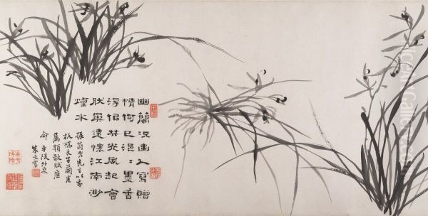 Orchids And Bamboo - view 1
