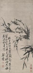 Orchid And Bamboo by Zheng Xie
