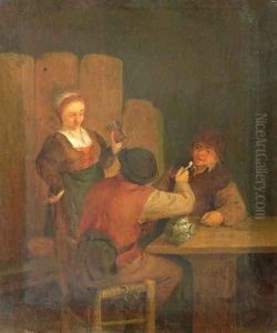 Domestic Interior by Adriaen Brouwer