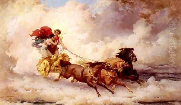 Apollon Enlevant Cyrene (Apollo Abducting Cyrene) - view 1