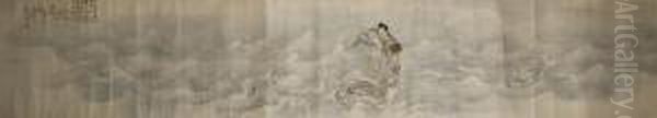 Handscroll Of The Luo River Nymph - view 1