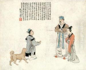 Historical Figures by Ren Xiong
