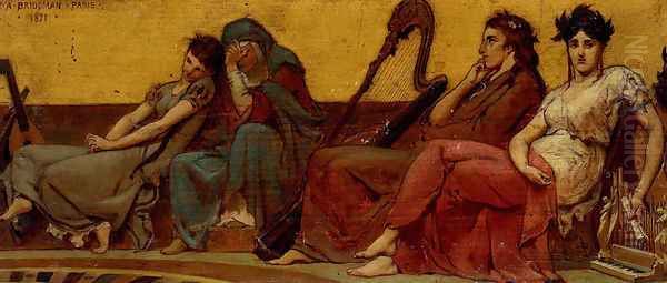 Design For The Decoration Of An Aeolian Harp - view 1