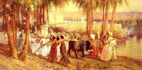 An Egyptian Procession - view 1