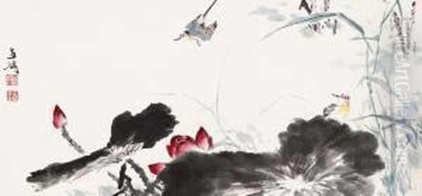 Birdsâ€‚Andâ€‚Lotus - view 1