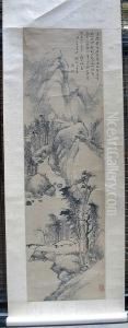 Hanging Scroll by Wang Xuehao