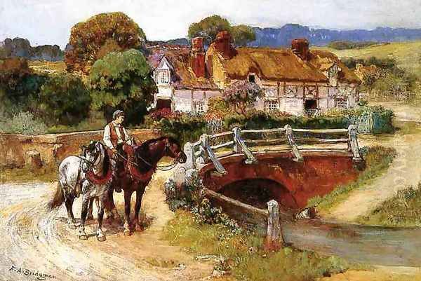 The Old Bridge, Normandy - view 1