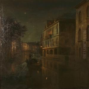 Venezia Rio Della Guerra by Wilhelm Ferdinand Xylander