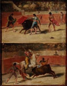 Segunda Corrida, Segundo Toro. Da Tres Pases....con Un Gran Estocador Quedando El Toro Muerto (aplausos Hasta De S.m.) by Alejandromiguel Y Galvez