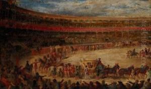 Inaguracion De La Plaza De La Maestranza Por Carlos Iii