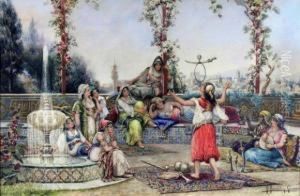 Jongleuse Et Femmes De Harem