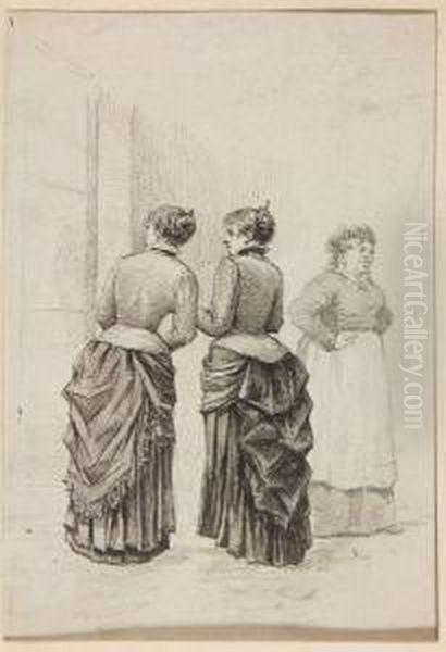 "damas Conversando" - view 1