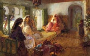 The Harem by Frederick Arthur Bridgman