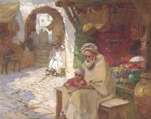 A corner of the bazaar