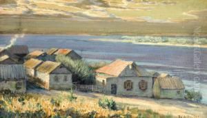 Landscape By The Volga River