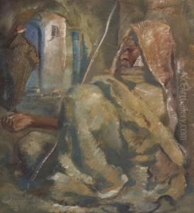 The Beggar by Aleksandr Evgen'evich Iakovlev
