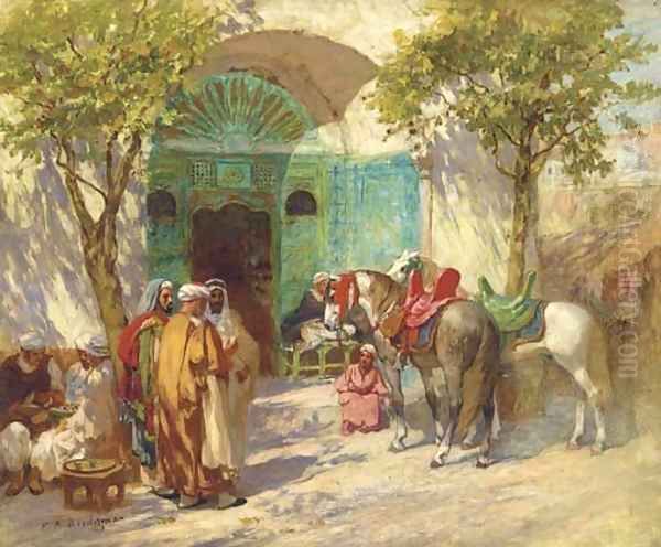 Outside the Mosque - view 1