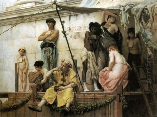 The Slave Market by Gustave Clarence Rodolphe Boulanger