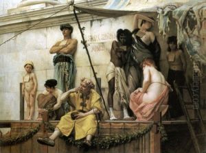 The Slave Market by Gustave Clarence Rodolphe Boulanger