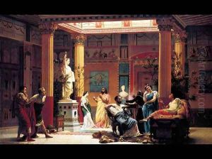The Flute Concert by Gustave Clarence Rodolphe Boulanger