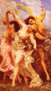 La Danse Amoureuse (The Amorous Dancers) by Gustave Clarence Rodolphe Boulanger