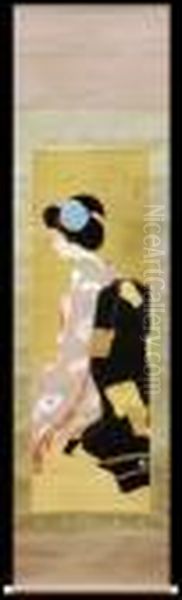 Maiko In Contemplation - view 1