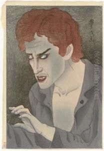 The Actor Morita Kan'ya Xiii In The Role Of Jean Valjean by Koka Yamamura