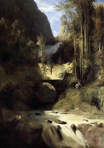 Gorge at Amalfi 1831 - view 1