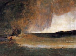 The Bay of Rapallo 1829-30 by Karl Blechen