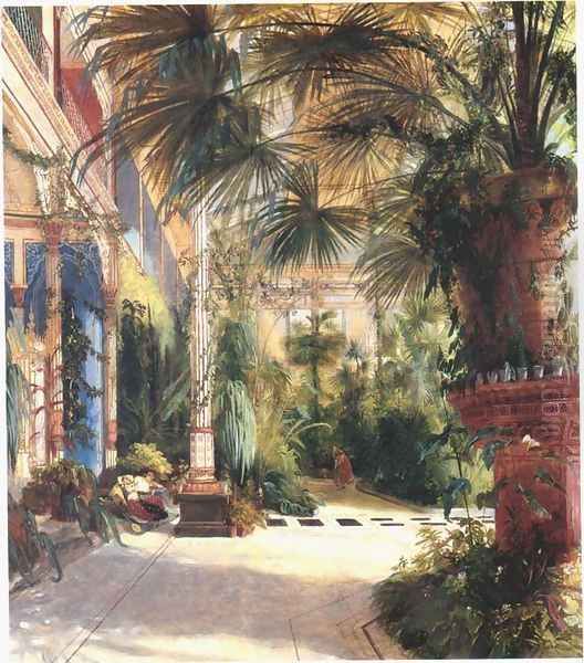 Das Innere des Palmenhauses - view 1