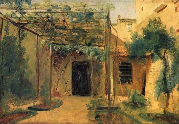 The Studio of the Sculp[tor Rudolf Schadow in Rome - view 1
