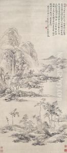 Hanging Scroll by Hua Yan