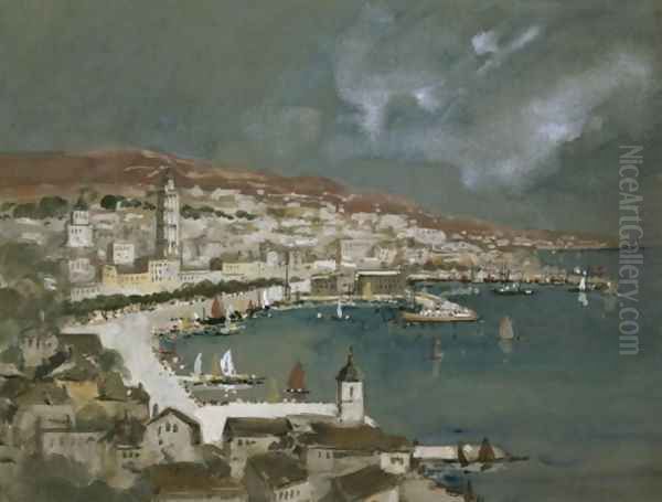 The Harbour of Split, Croatia - view 1