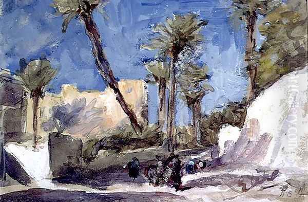 The Date Palms at Elche, Spain - view 1