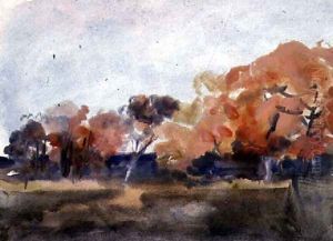 Autumn, Sussex by Hercules Brabazon Brabazon