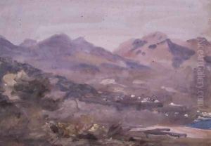 Above Menton by Hercules Brabazon Brabazon