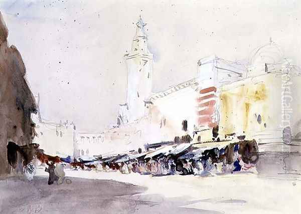 Street market, Morocco - view 1