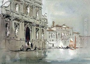 Santa Maria del Giglio, Venice by Hercules Brabazon Brabazon