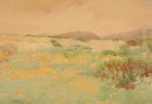 Landscape With Poppies by Sydney Jones Yard