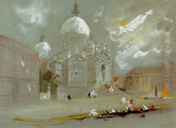 The Church of Santa Maria della Salute, Venice - view 1