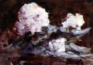 Rhododendrons by Hercules Brabazon Brabazon