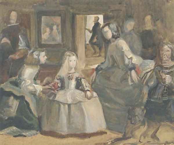 'Las Meninas', after Velasquez - view 1
