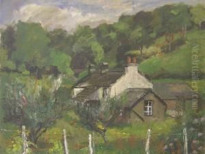 One Of Hills, Theother Cottage Nestled Amongst Trees
