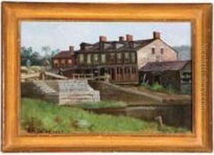 Canal Lock by William Henry Yates