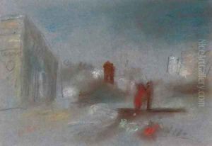 The gondola by Hercules Brabazon Brabazon