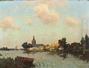 Gezicht Op Hasselt, Overijssel Gezicht Op Hasselt, Overijssel