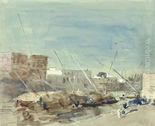 A port scene - view 1