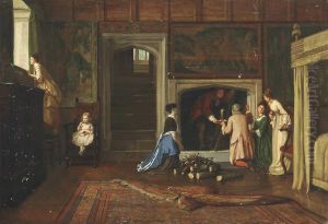 Hiding The Priest by William Frederick Yeames
