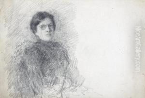 Portrait Of A Lady by John Butler Yeats