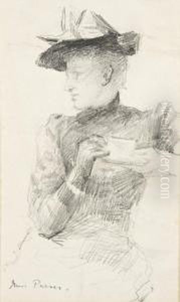 Sarah Purser Taking Tea - view 1